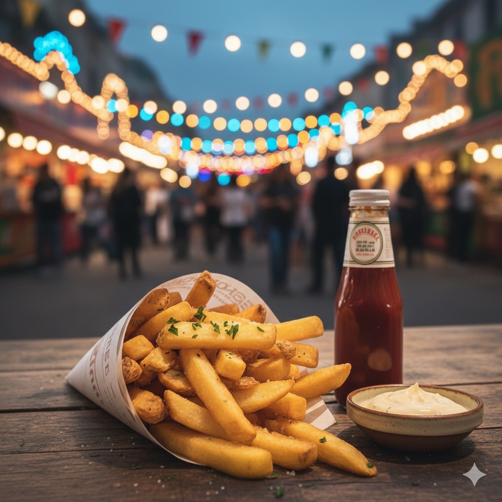 Cornet de frites maison
